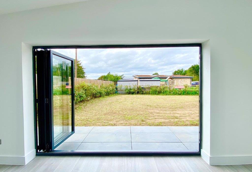 Bifold doors to garden