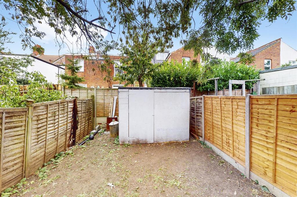Private rear garden