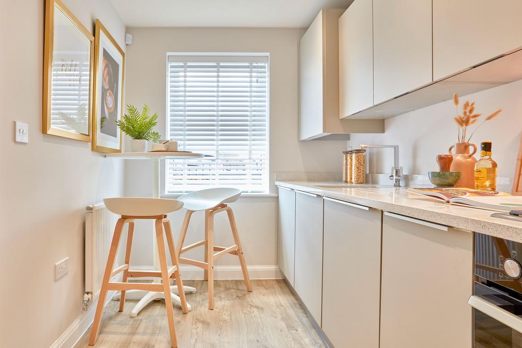 Modern kitchen in the Norbury 3 bedroom home