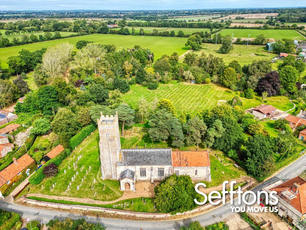 The Street, Foxley, Dereham, Norfolk 4 bed property with land for sale