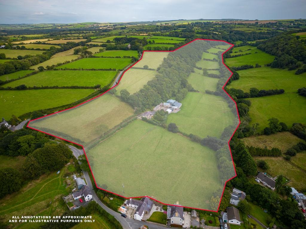 Pontgarreg, Llangrannog, SA44 4 bed property with land for sale £875,000