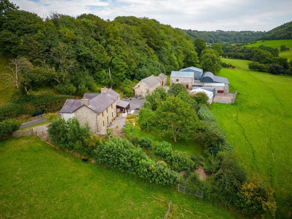 Pontgarreg, Llangrannog, SA44 4 bed property with land for sale £875,000