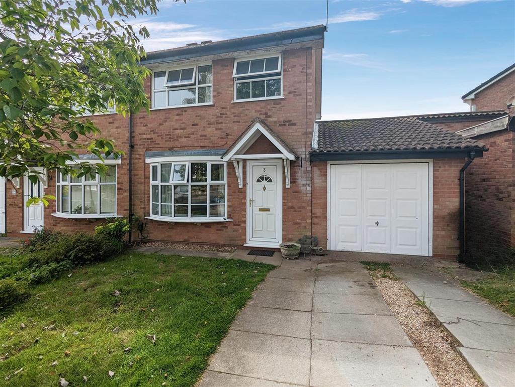 Tisdale Rise, Kenilworth 3 bed semidetached house for sale £350,000