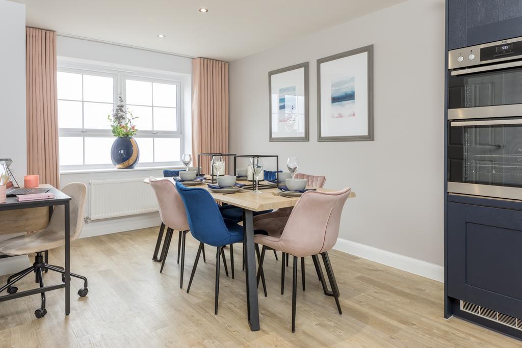Kitchen dining room in the Thornton 4 bedroom home