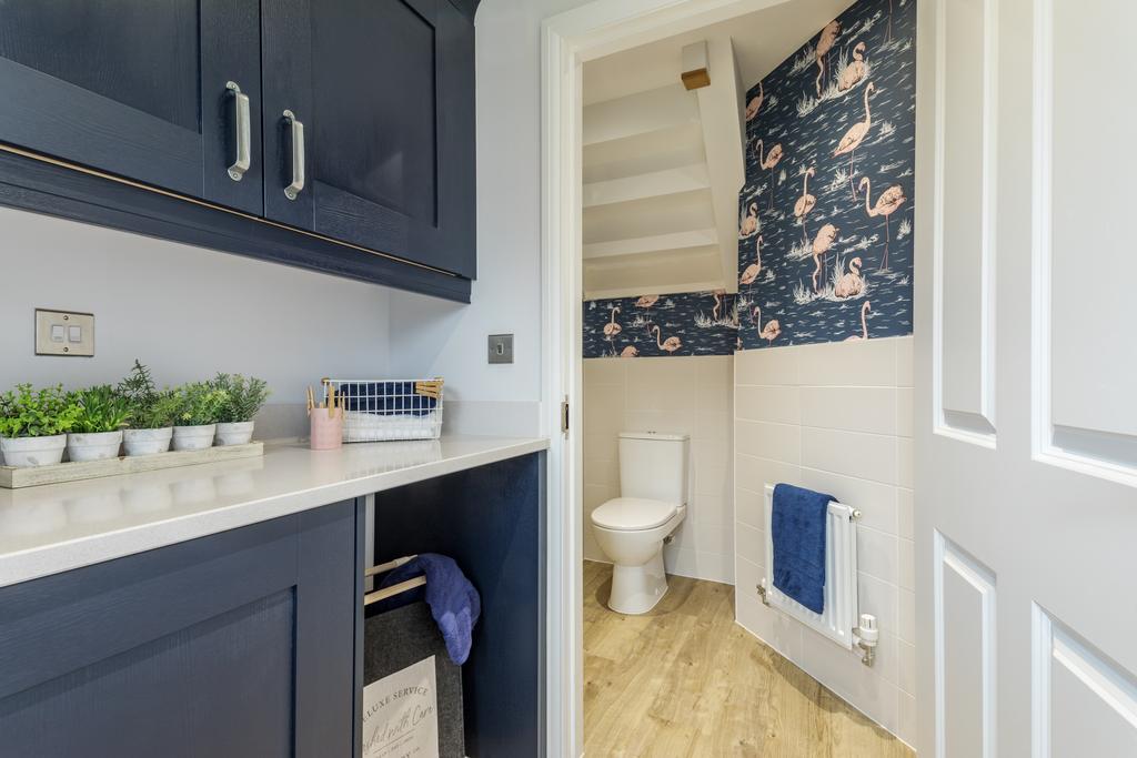 Utility room in the Thornton 4 bedroom home