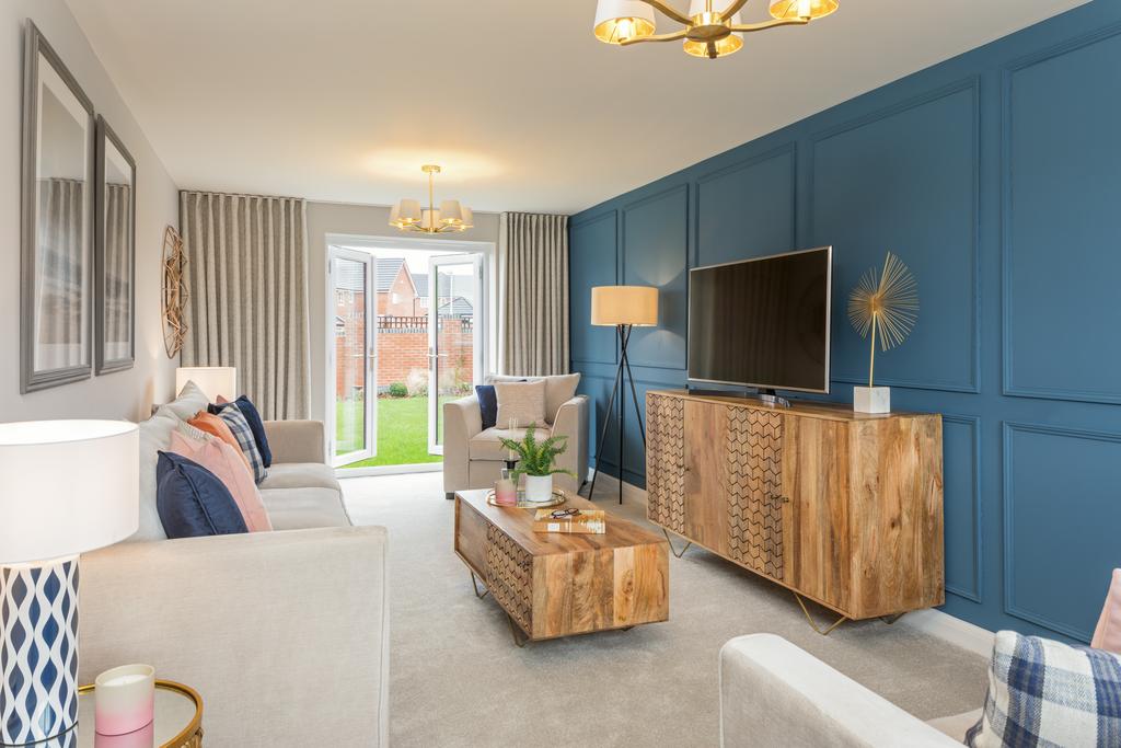 Lounge in the Thornton 4 bedroom home