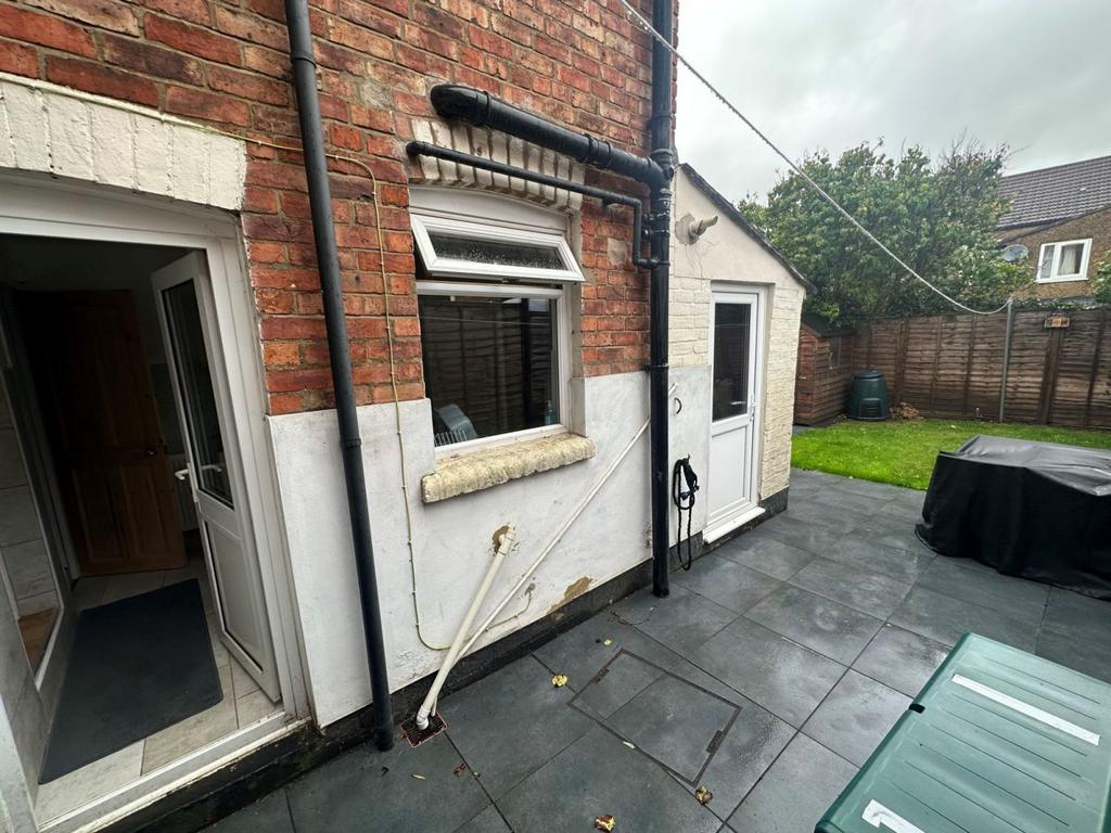 Rear garden