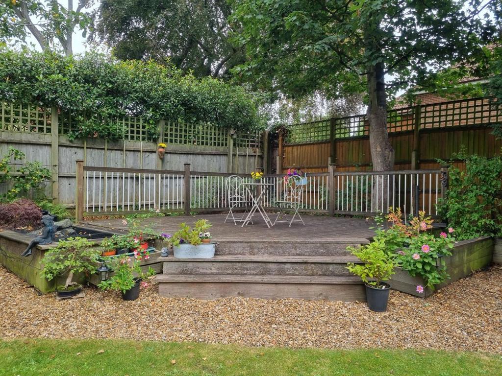 Rear garden