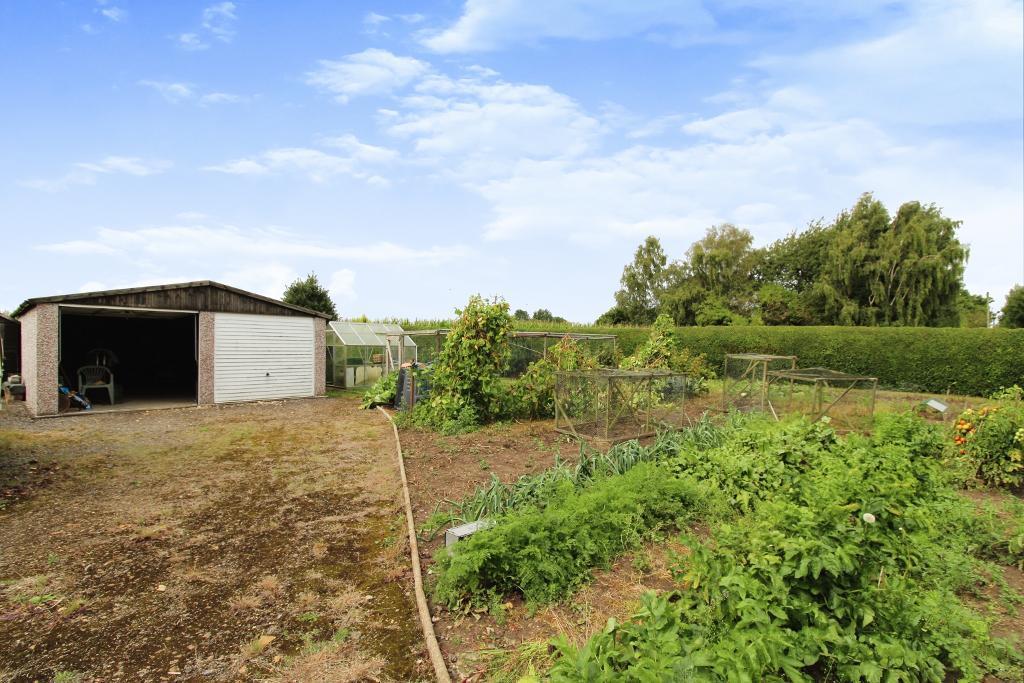 Land with double garage