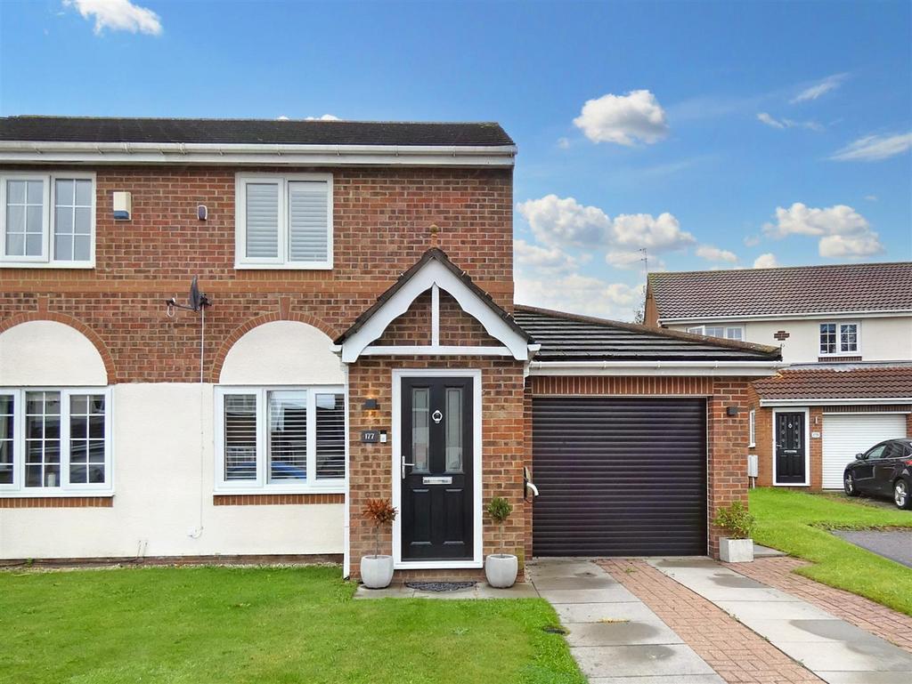 Monks Wood, North Shields 2 bed semidetached house for sale £275,000