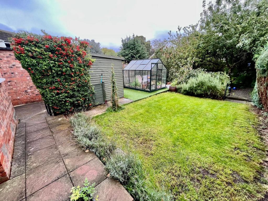 Rear garden