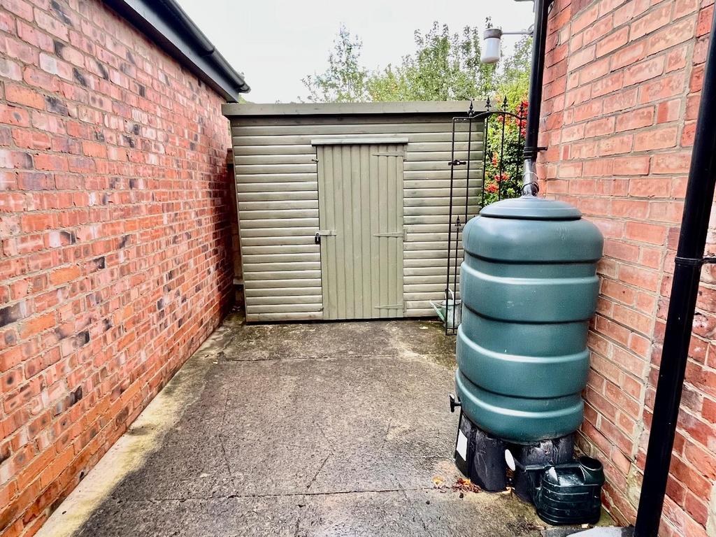Rear garden