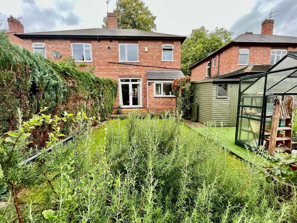 Rear garden
