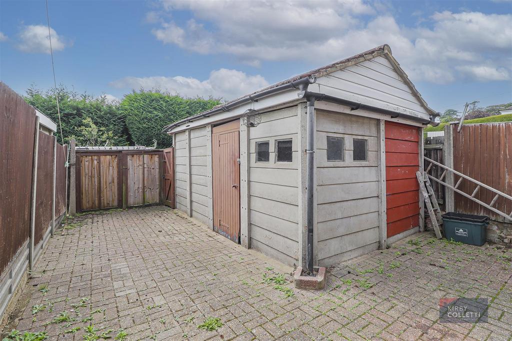 Rear garden