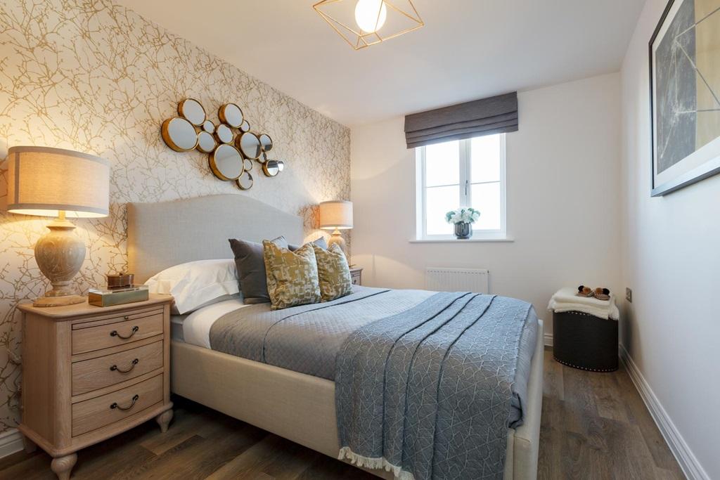 Example of an apartment bedroom