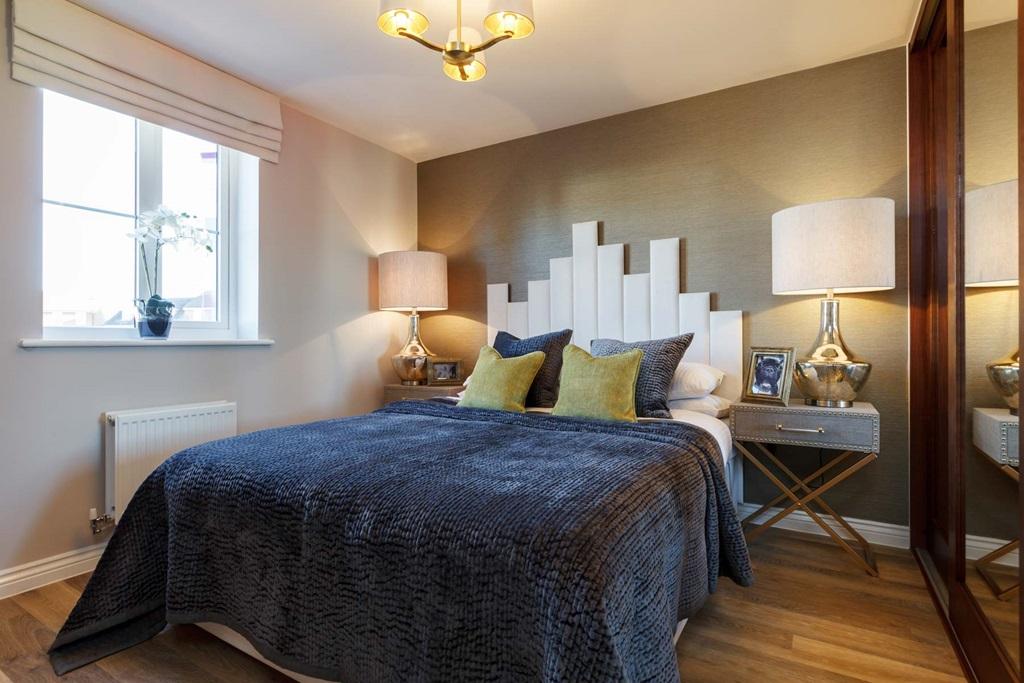 Example of an apartment bedroom