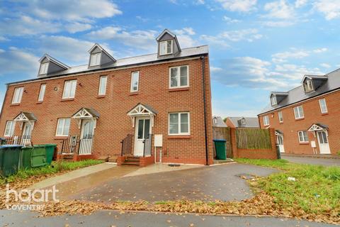 4 bedroom end of terrace house for sale, Templars Field, Coventry