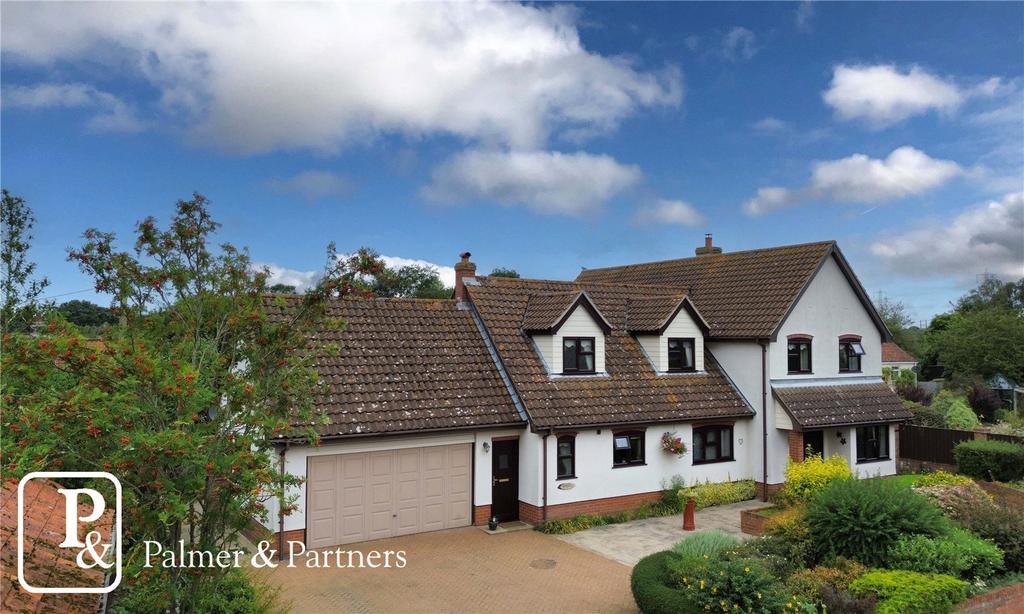 Post Office Road, Knodishall, Saxmundham, Suffolk, IP17 5 bed detached