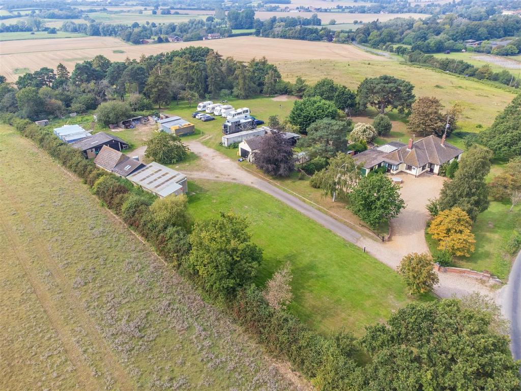 Crosswinds, Weary Hills, Raydon 3 Bed Detached Bungalow For Sale - £895,000