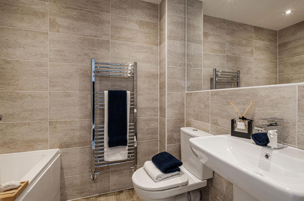 Interior view of our4 bed Alderney  bathroom