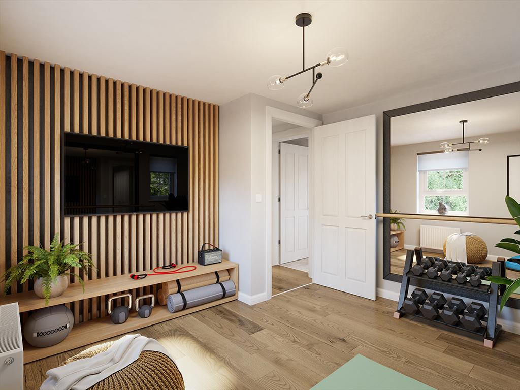 Internal image of the falkirk apartment single...
