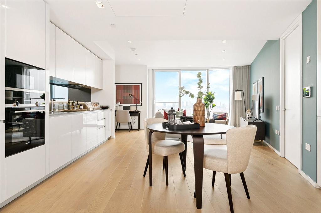 Newfoundland Place, London, E14 1 bed apartment - £3,402 pcm (£785 pw)