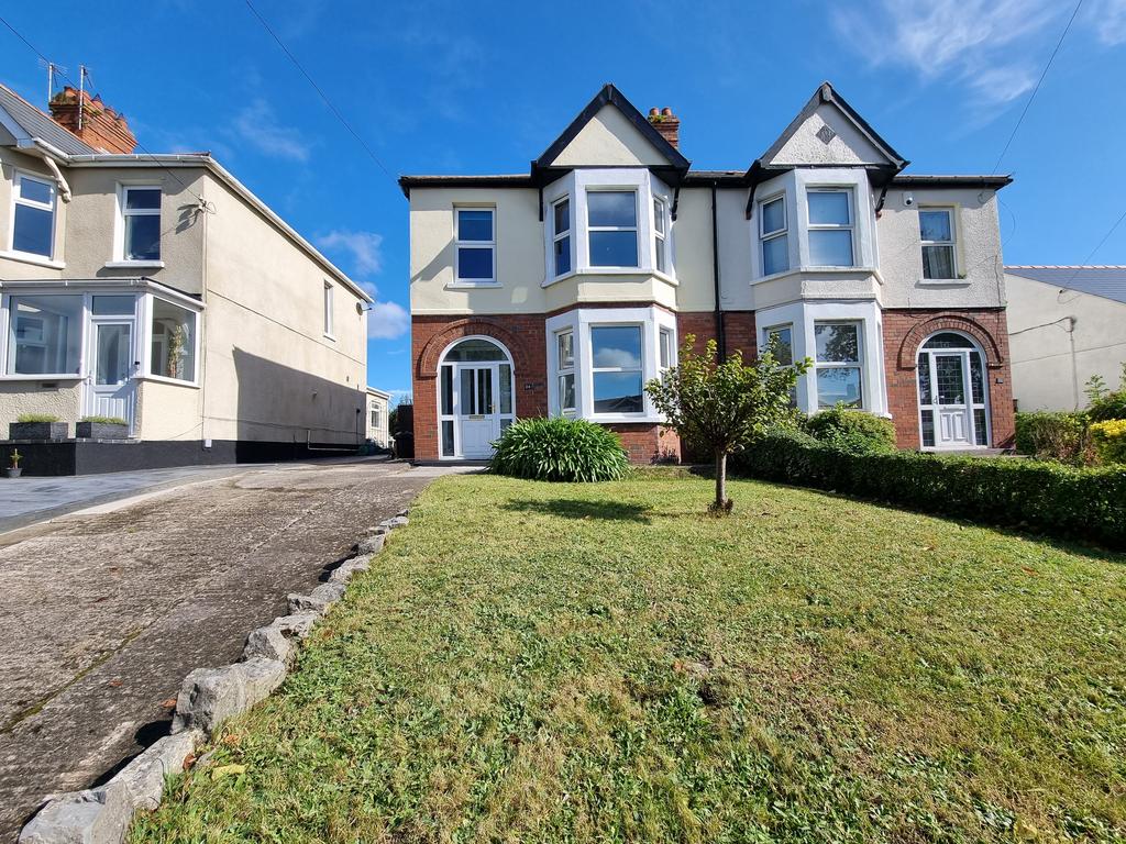Pontypridd Road, Barry, South 3 bed semidetached house for