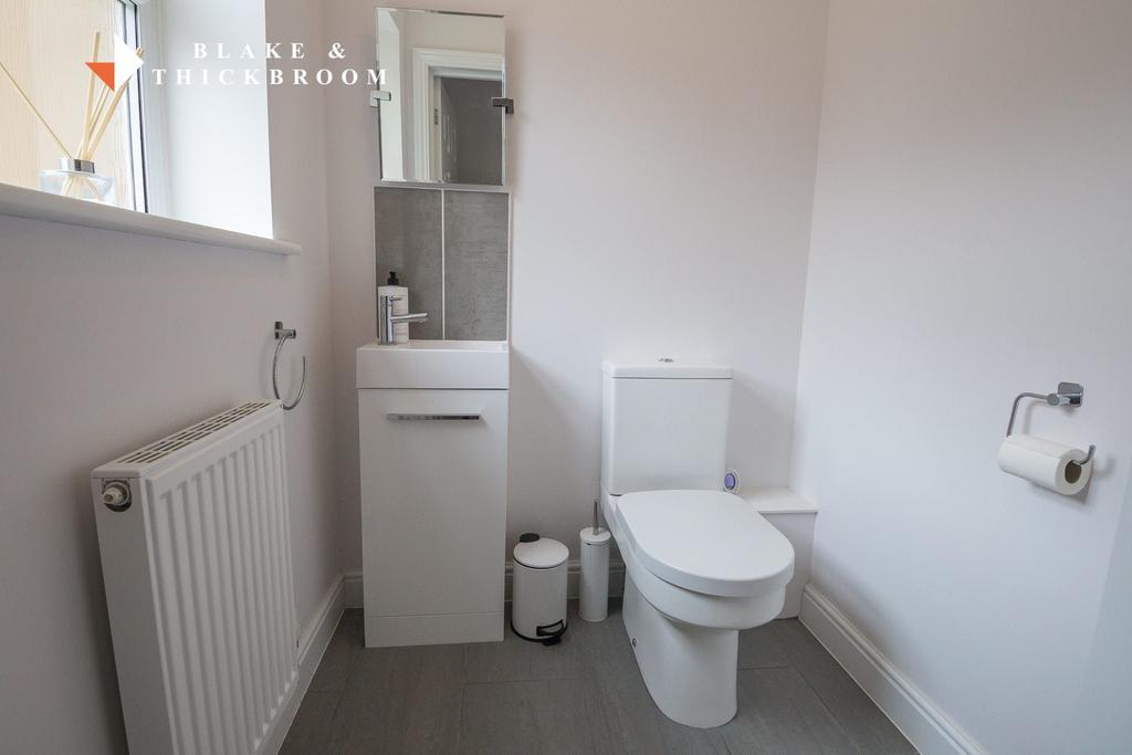 Ground floor cloakroom