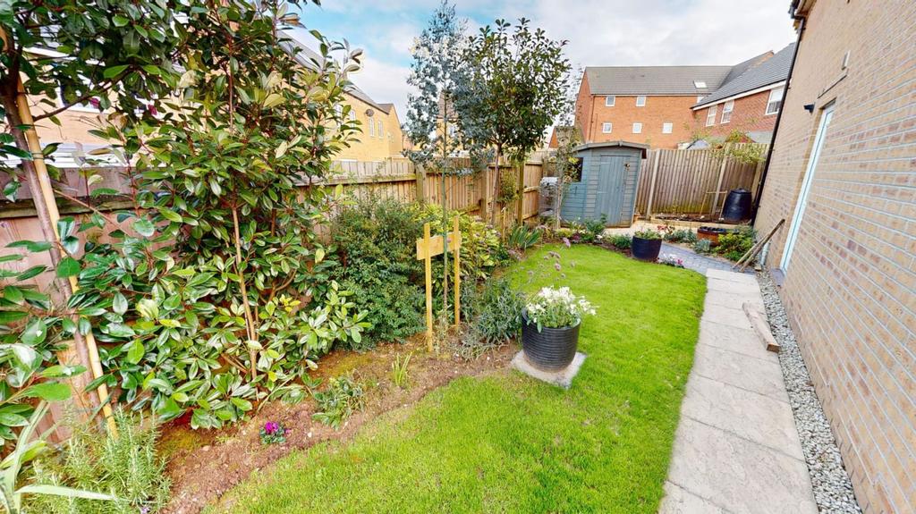 Rear garden