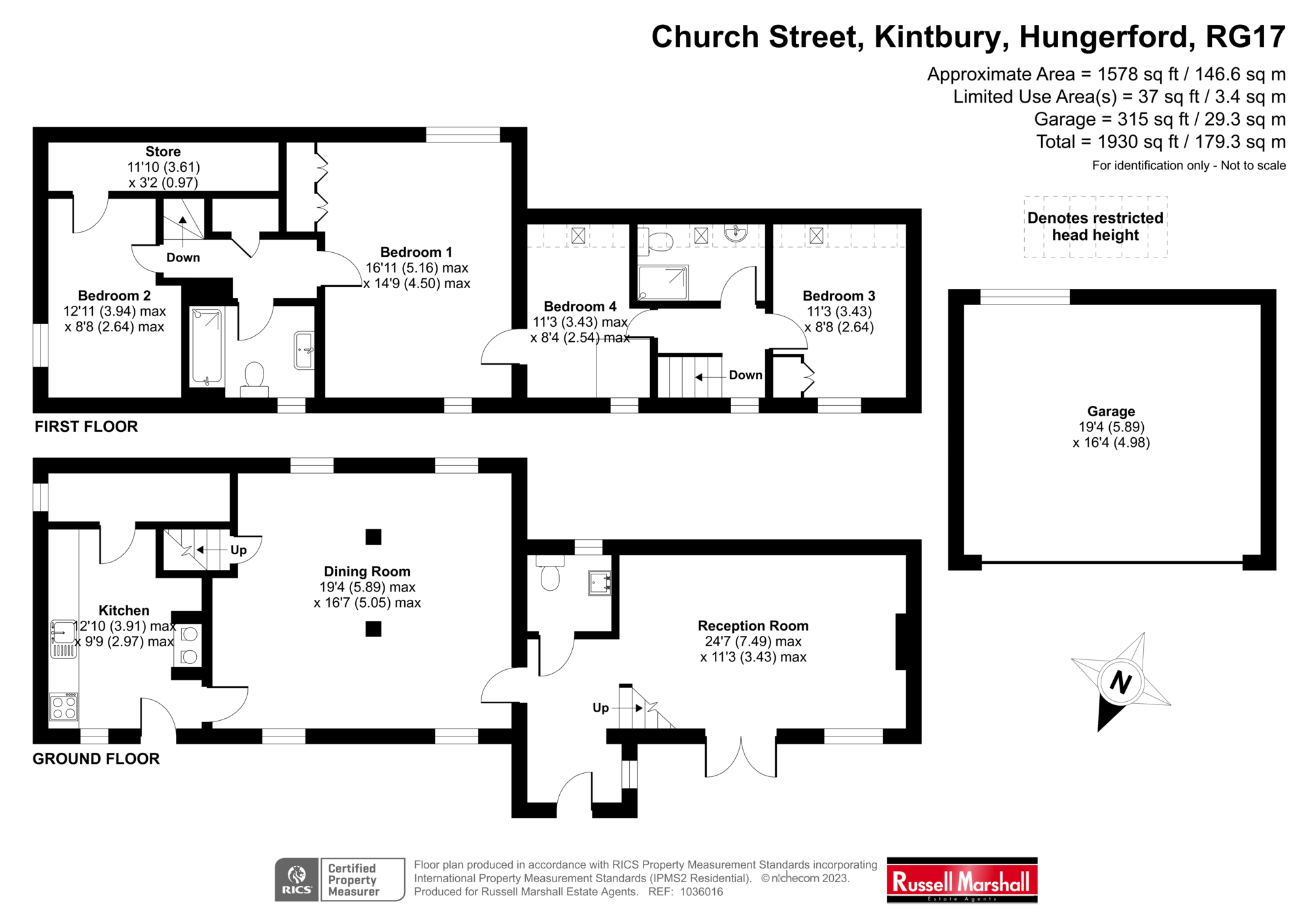 Church Street, Kintbury RG17 4 bed cottage for sale £875,000