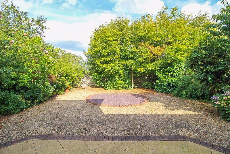 Rear garden