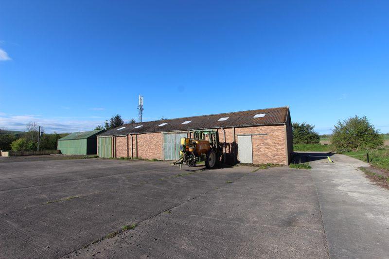 Front of brick shed