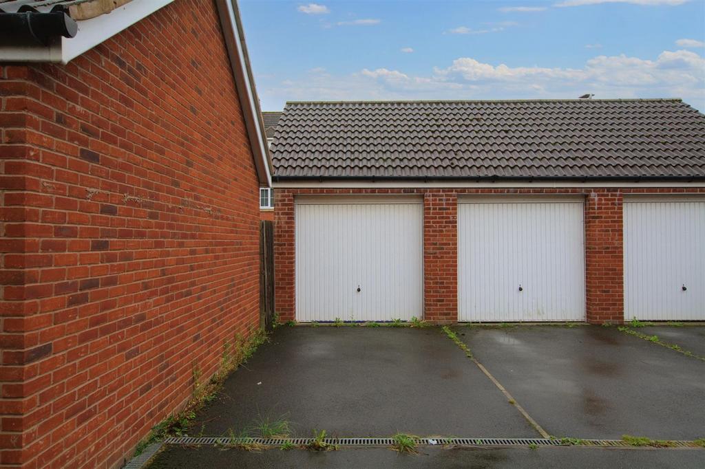 Driveway and garage