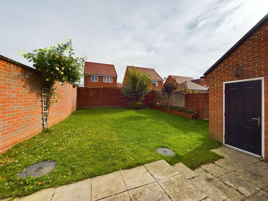 Rear garden
