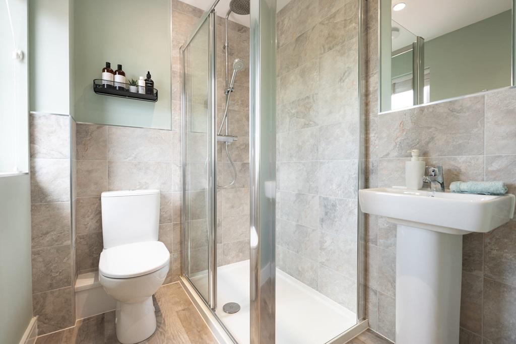 An energy efficient en-suite shower room
