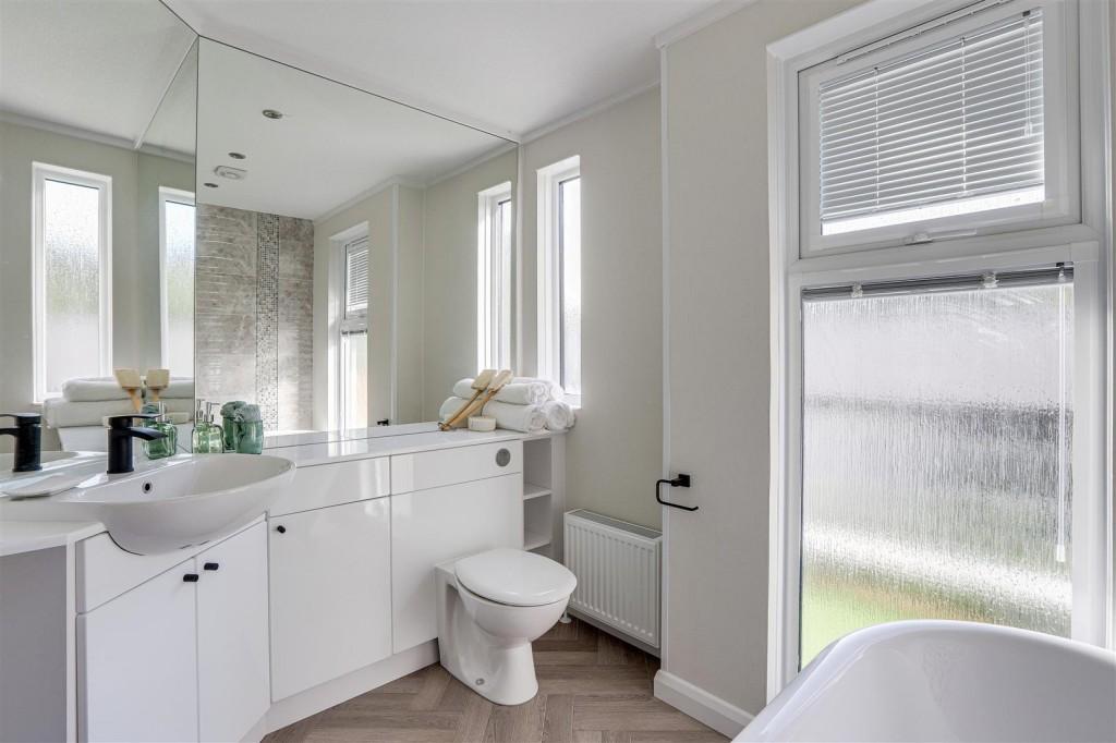 Park home bathroom