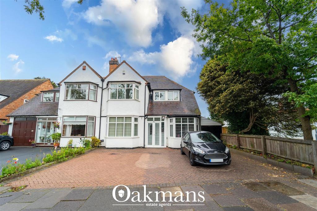 Shirley Road, Birmingham B28 4 bed semidetached house for sale £450,000