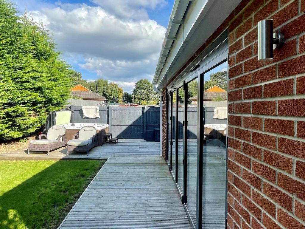Rear garden