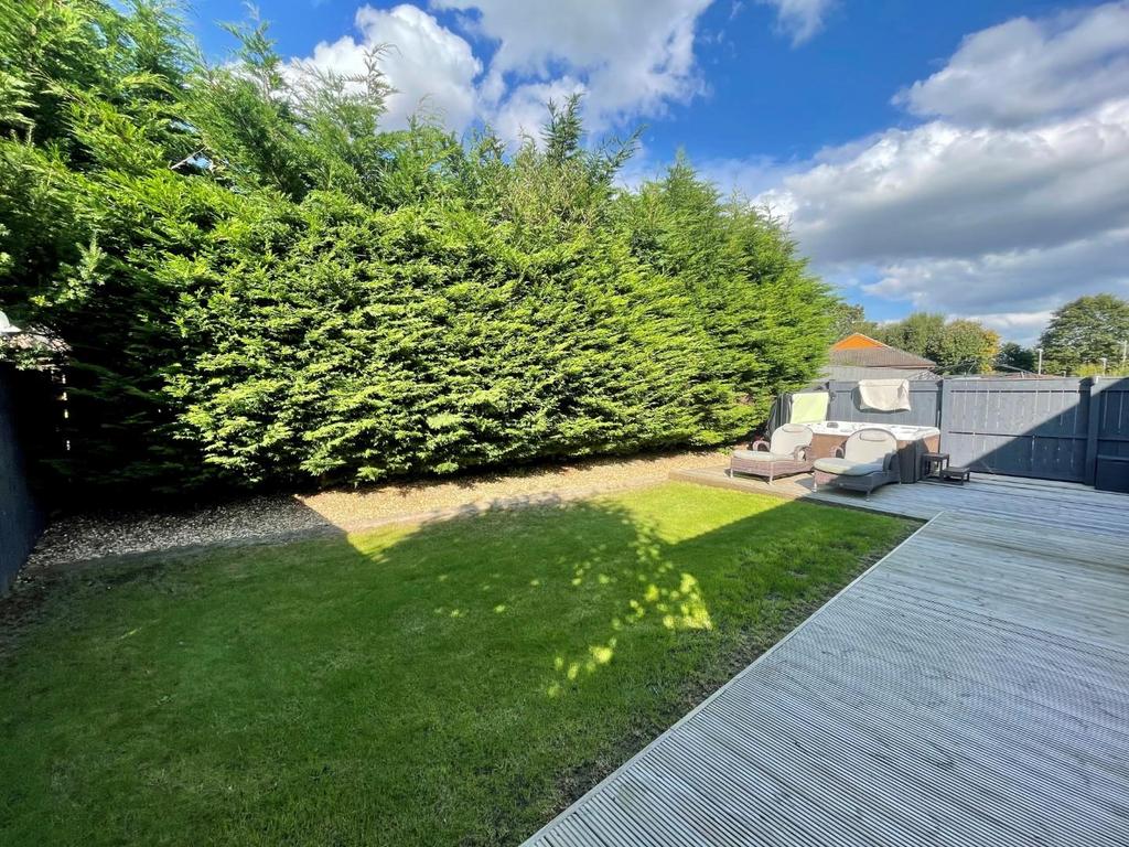 Rear garden