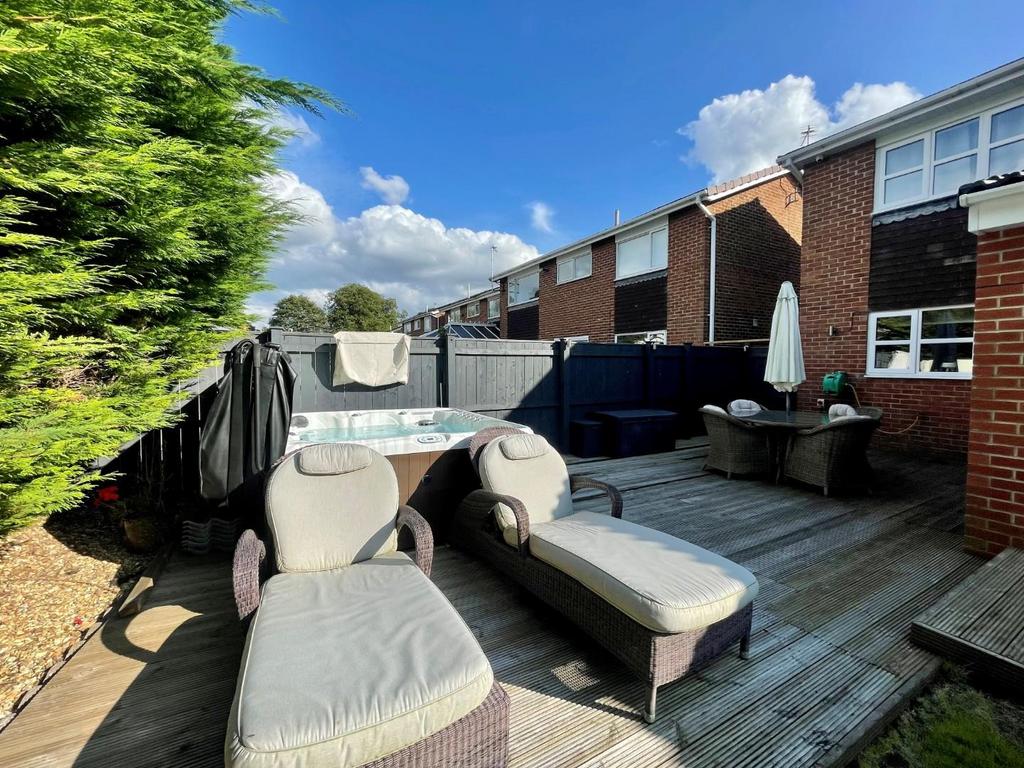 Rear garden
