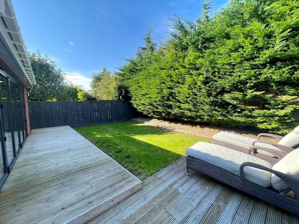 Rear garden