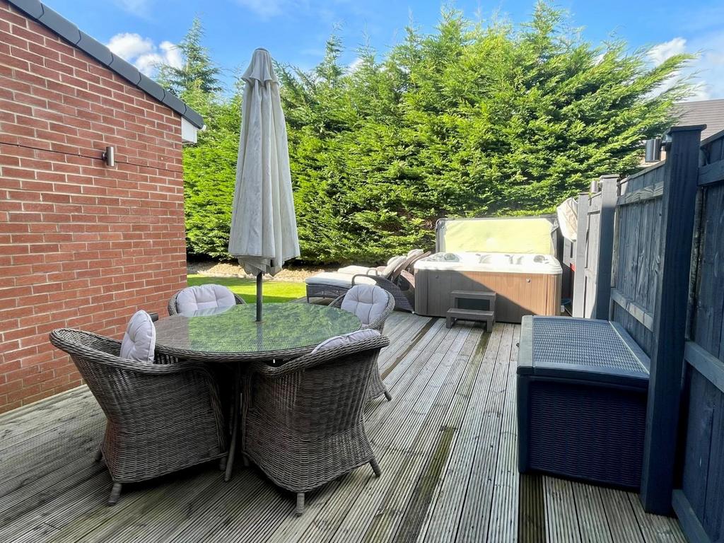 Rear garden