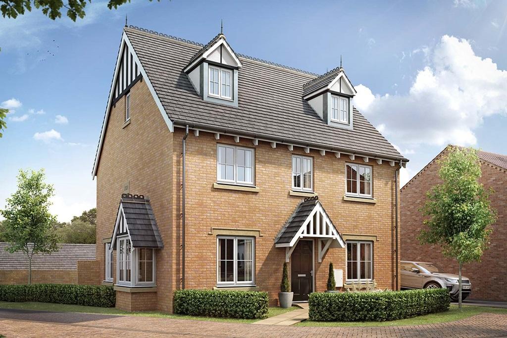 The Rutland Plot 2 at Oak Spring Place, Oak Spring Place, Welland Drive PE10 5 bed detached