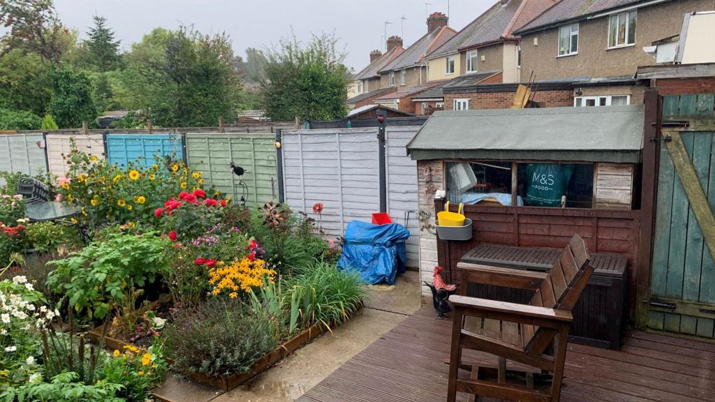 Rear garden