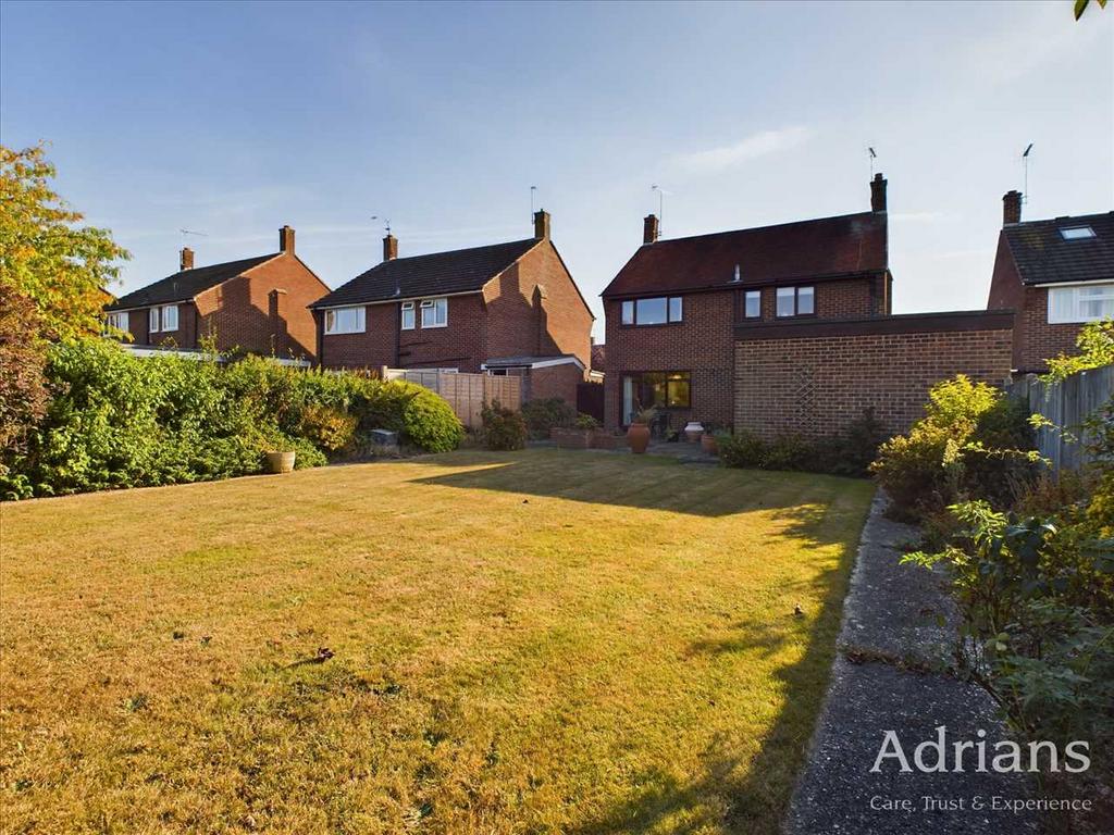 Rear of property