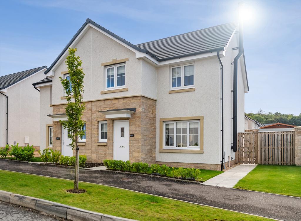 Redburn Wynd, Helensburgh, Argyll and Bute, G84 7EH 3 bed semidetached