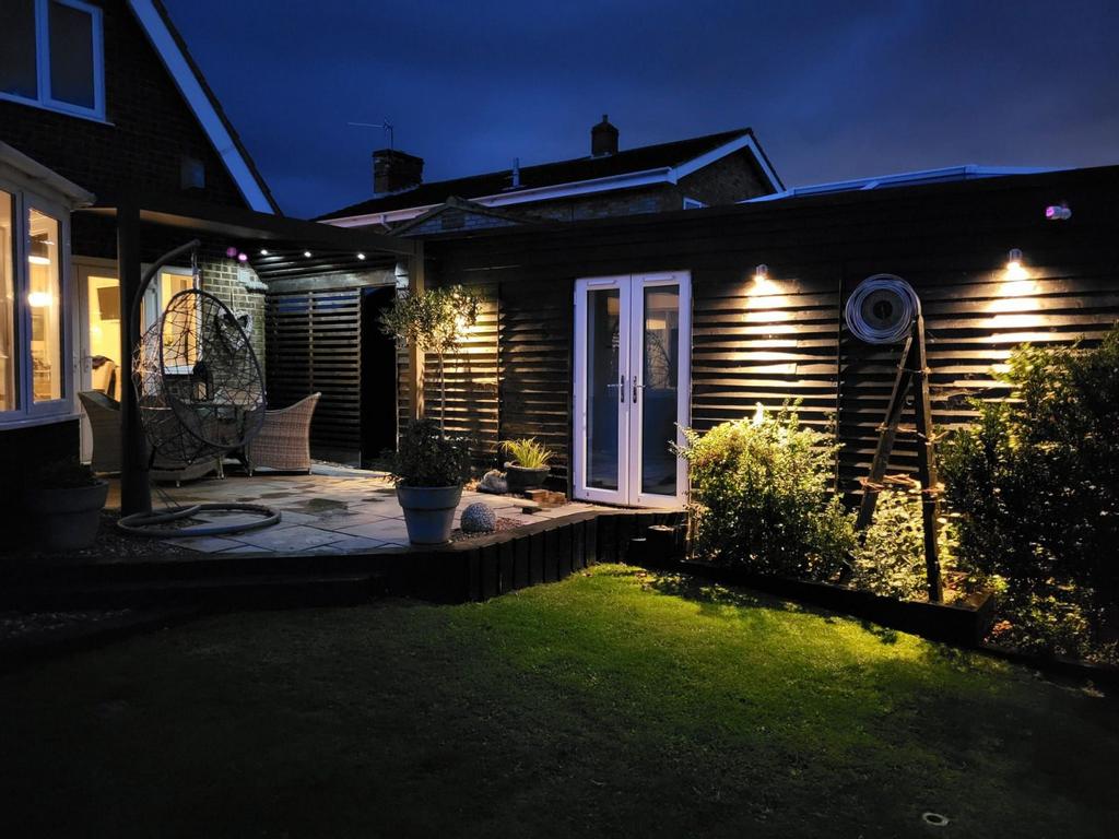 Rear garden