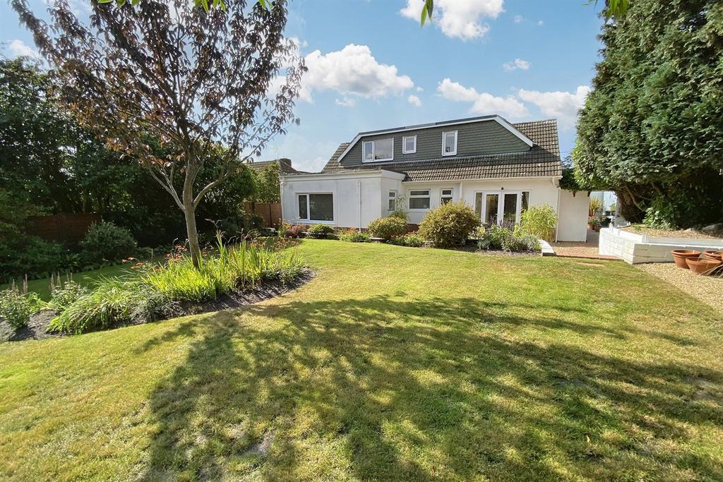 West Parley 4 bed detached bungalow for sale £575,000