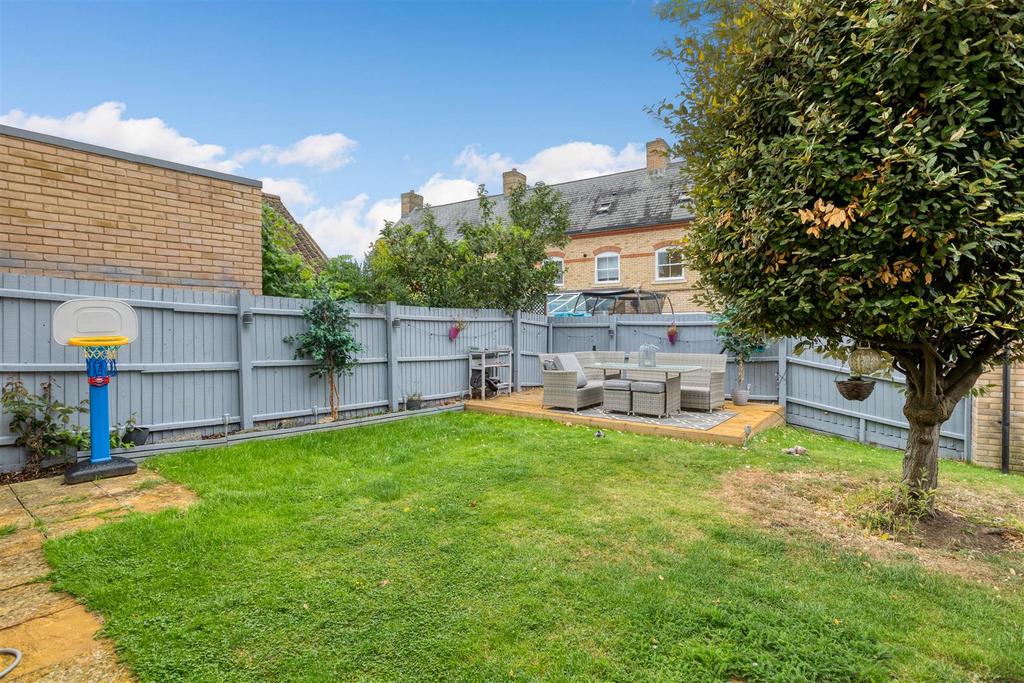 West facing garden
