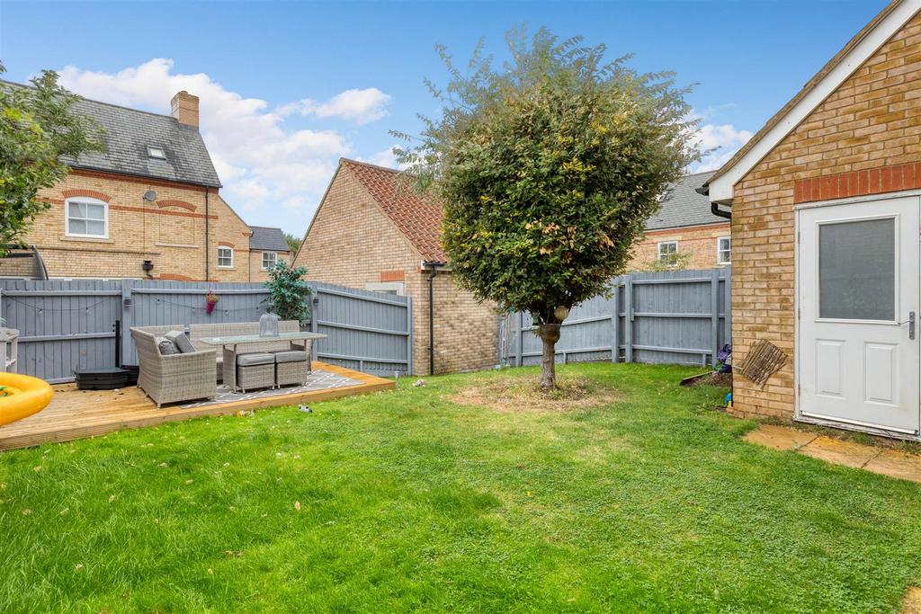 West facing garden